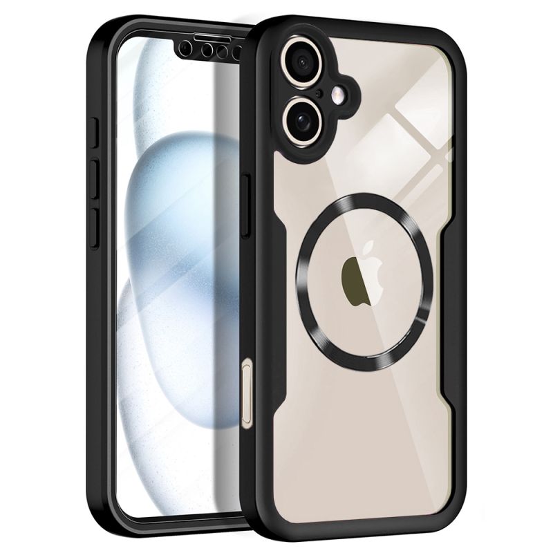 Husa pentru iPhone 17 + Folie - Techsuit ColorVerse 360 MagSafe Series - Black