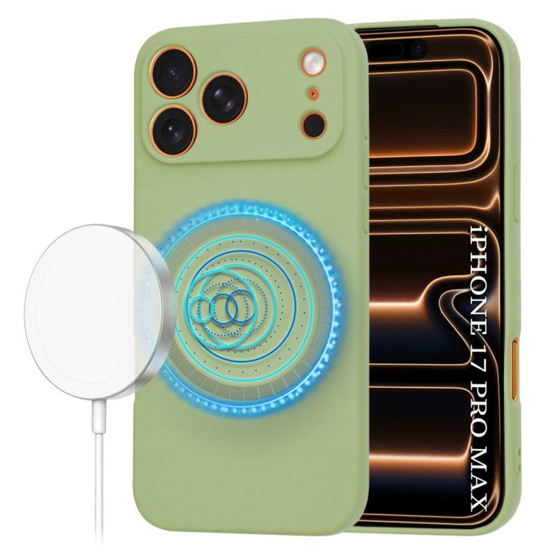 Husa pentru iPhone 17 Pro Max - Techsuit SoftFlex MagSafe - Matcha