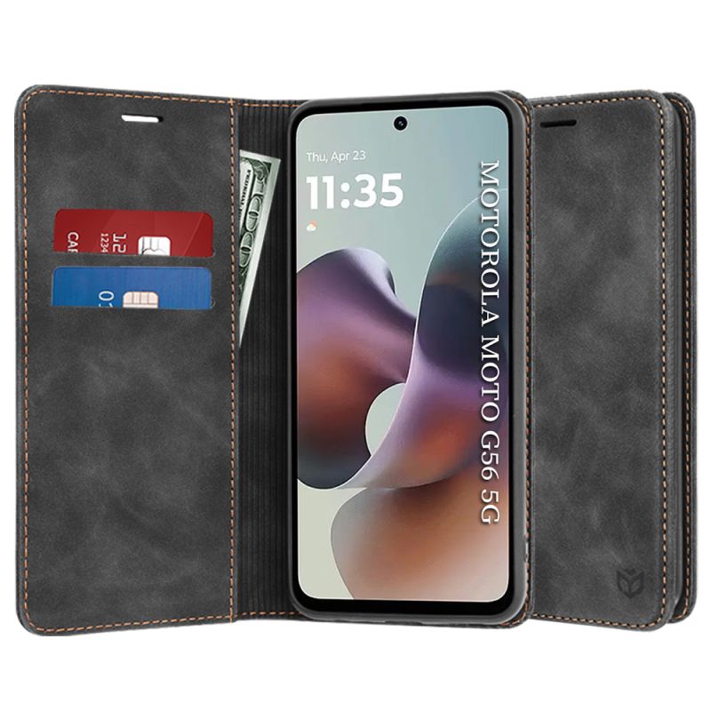 Husa pentru Motorola Moto G56 - Techsuit Confy Cover - Black