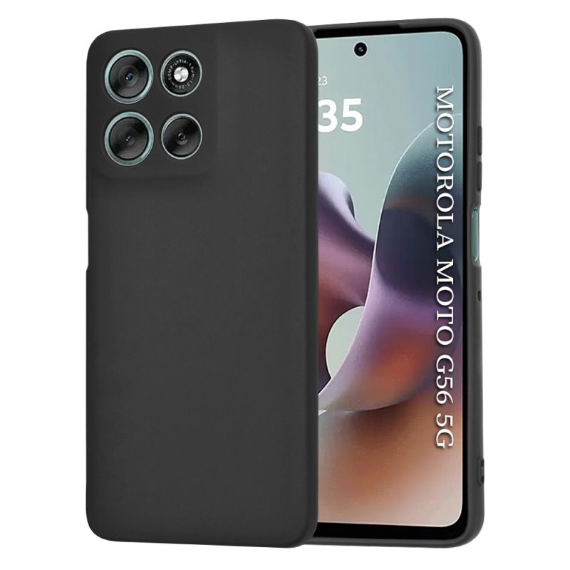 Husa pentru Motorola Moto G56 - Techsuit SoftFlex - Black
