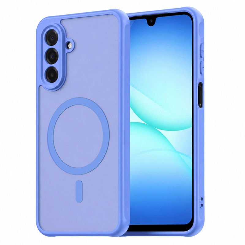 Husa pentru Samsung Galaxy A17 5G / A17 4G / M17 / F17 / A18 5G / A18 4G - Techsuit HaloFrost II MagSafe - Sky Blue