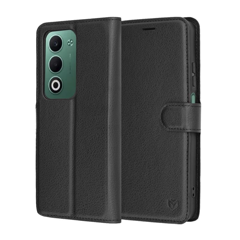 Husa pentru Oppo A5 4G / A5 5G / A5m 4G - Techsuit Leather Folio - Black