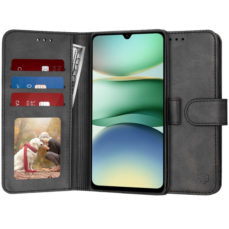 Husa pentru Xiaomi Redmi A5 4G (Standard) - Techsuit Diary Book - Black
