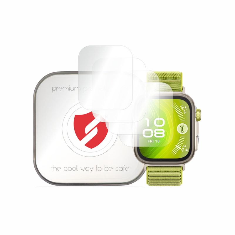 [Pachet 4x] Folie regenerabila premium Huawei Watch Fit 4 Pro - Smart Protection Classic - Clear