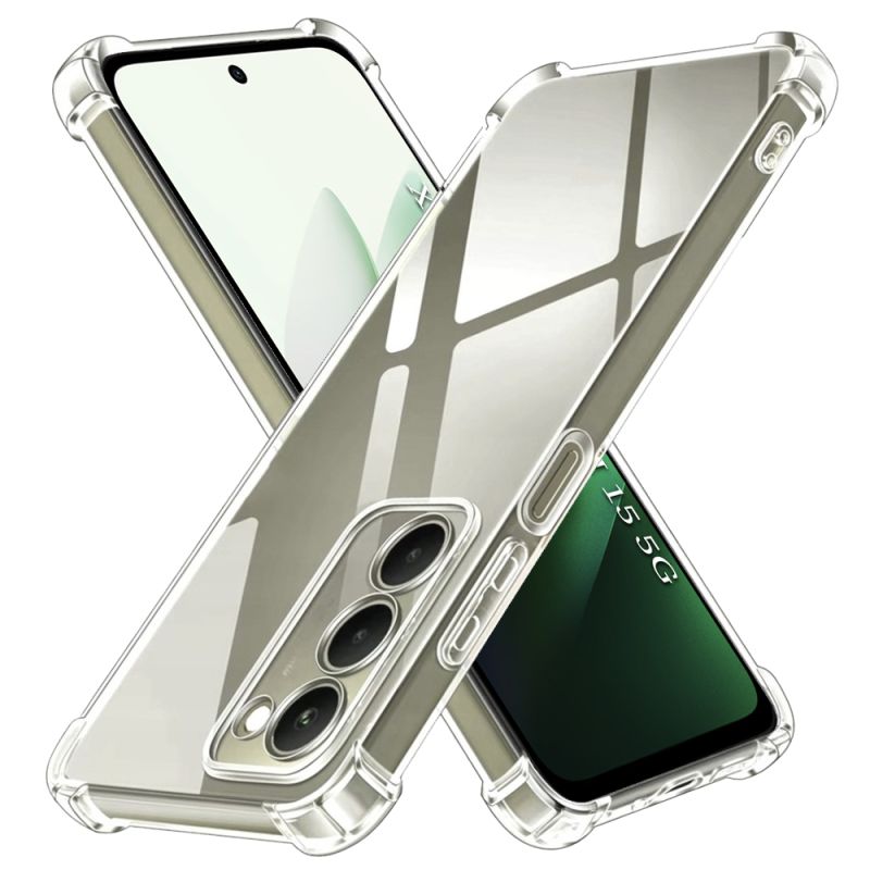 Husa pentru Xiaomi Redmi 15 4G / Redmi 15 5G - Techsuit Shockproof Clear Silicone - Clear
