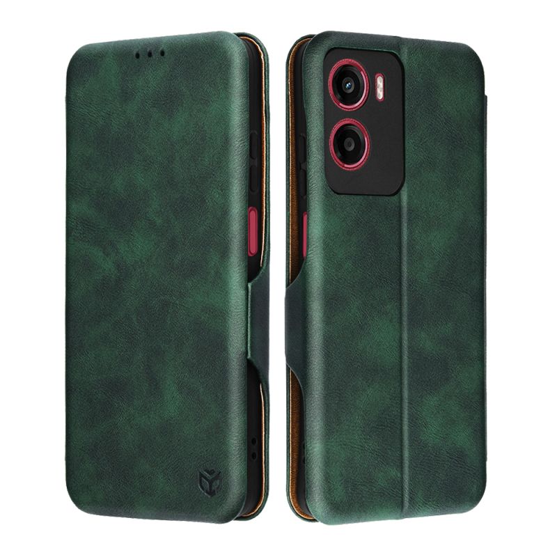 Husa pentru Motorola Moto G05 / E15 - Techsuit Safe Wallet Plus - Green