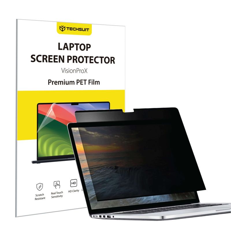 Folie pentru MacBook Pro 14" (2023 / 2024 / 2025 / 2026) -Techsuit VisionProX Magnetic - Privacy