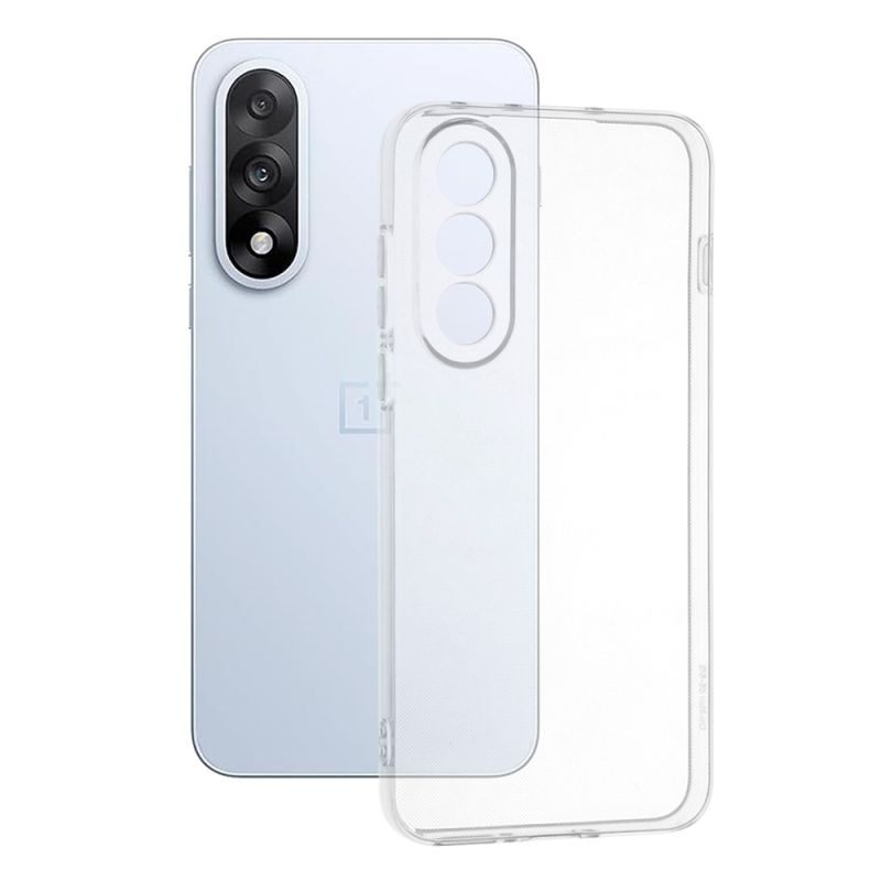 Husa pentru OnePlus Nord 5 - Techsuit Clear Silicone - Transparent