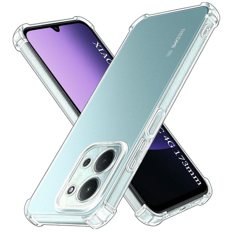Husa pentru Xiaomi Redmi 15C 4G / Redmi 15C 5G - Techsuit Shockproof Clear Silicone - Clear