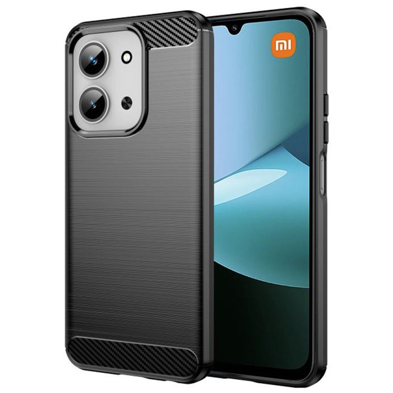 Husa pentru Xiaomi Redmi 15C 4G / Redmi 15C 5G / Poco C85 4G - Techsuit Carbon Silicone - Black