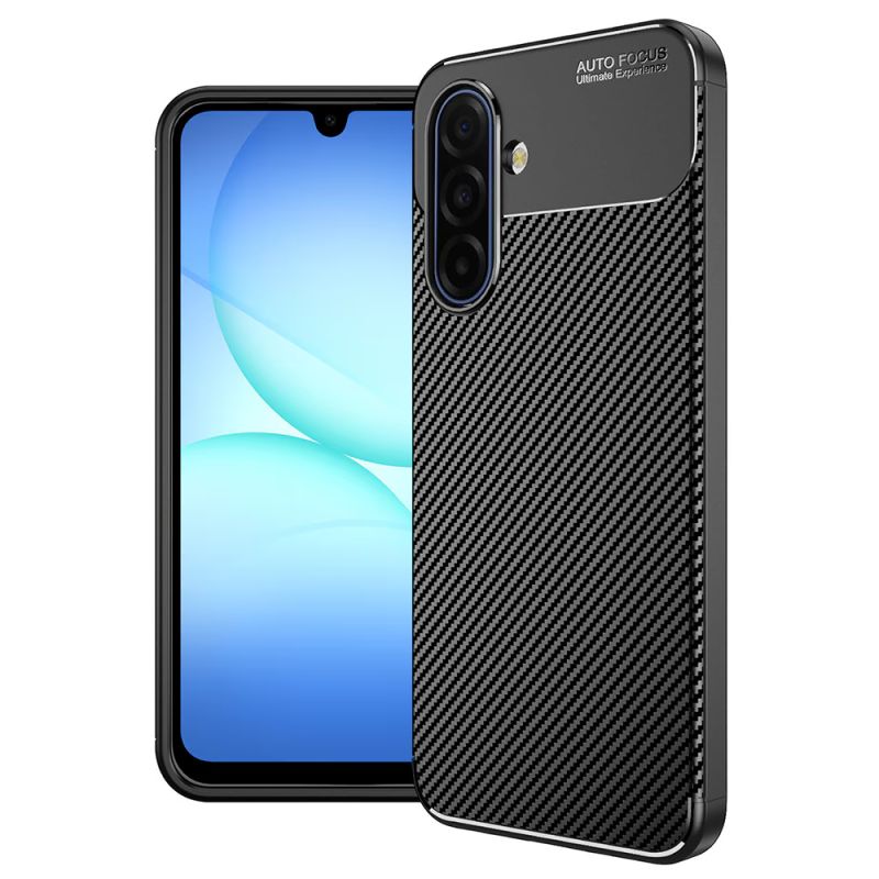 Husa pentru Samsung Galaxy A17 5G / A17 4G / M17 / F17 / A18 5G - Techsuit CarbonFiber - Black