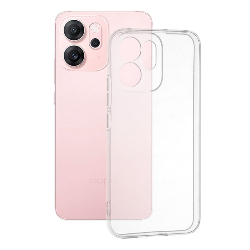 Husa pentru Oppo Reno14 F / Reno14 FS 5G - Techsuit Clear Silicone - Transparent