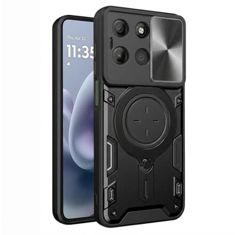 Husa pentru Motorola Moto G86 Power - Techsuit CamGuard Pro - Black