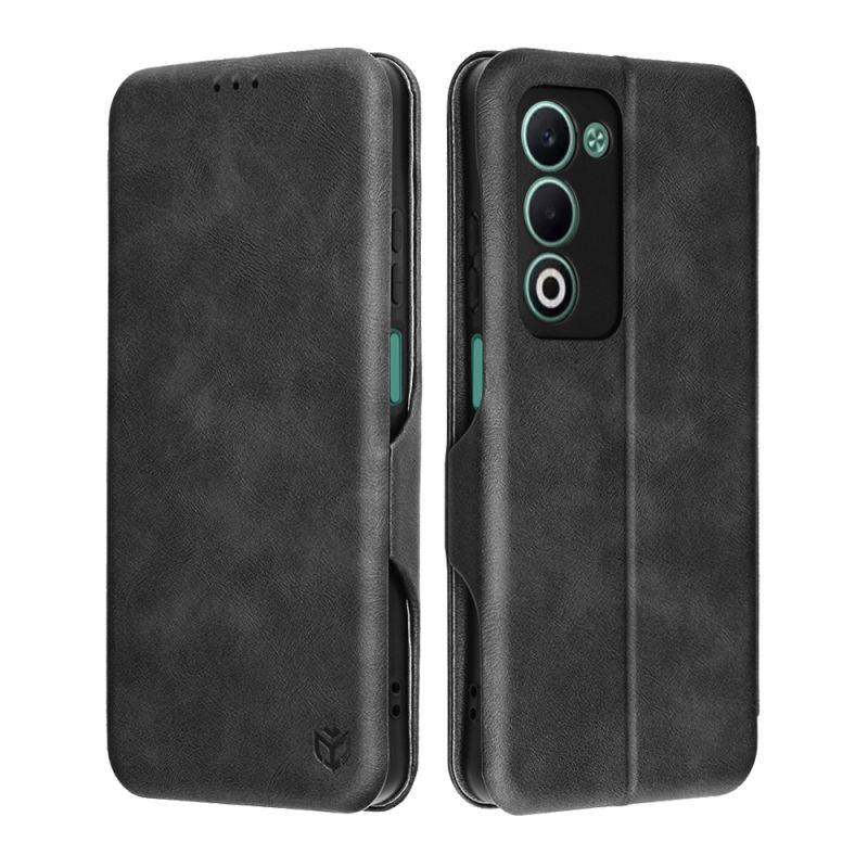 Husa pentru Oppo A5 4G / A5 5G / A5m 4G - Techsuit Safe Wallet Plus - Black