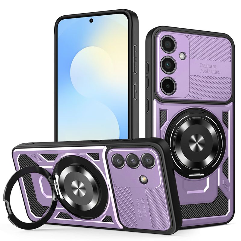 Husa pentru Samsung Galaxy S25 FE - Techsuit RuggedCam - Purple
