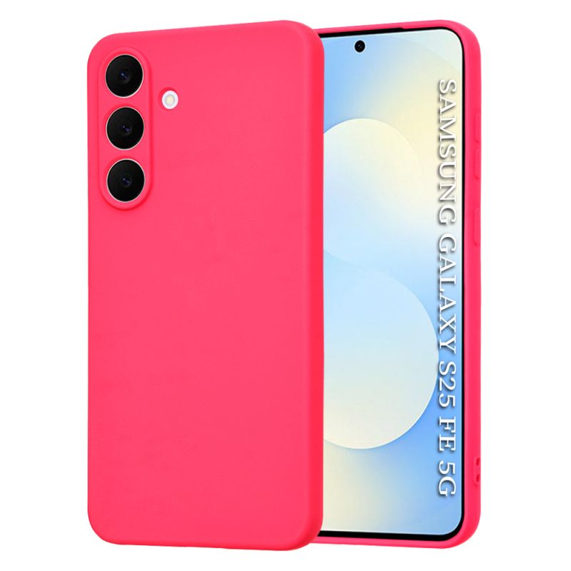 Husa pentru Samsung Galaxy S25 FE - Techsuit SoftFlex - Hot Pink