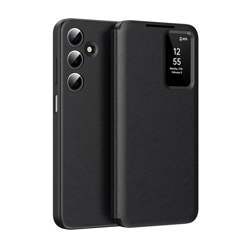 Husa pentru Samsung Galaxy A17 5G / A17 4G / A26 5G / M17 / F17 / A18 4G - Techsuit SmartView Series - Black