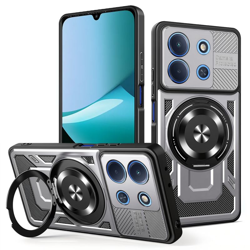 Husa pentru Xiaomi Redmi 15C 4G / Redmi 15C 5G - Techsuit RuggedCam - Gray