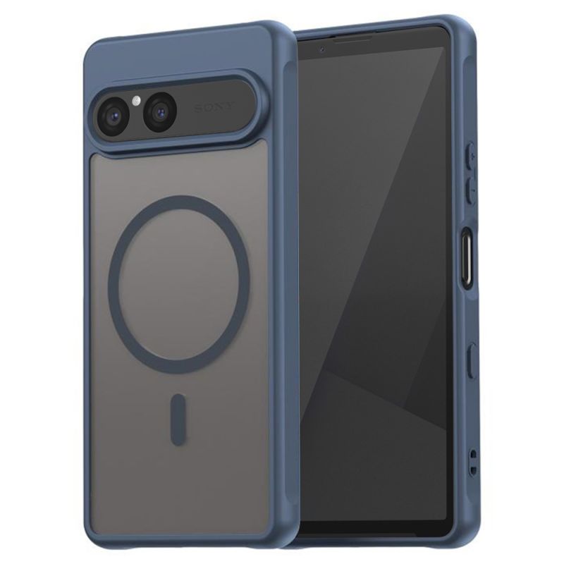 Husa pentru Sony Xperia 10 VII - Techsuit HaloFrost II MagSafe - Navy Blue