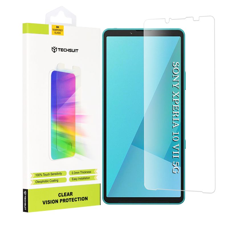 Folie pentru Sony Xperia 10 VII - Techsuit Clear Vision Glass - Transparent