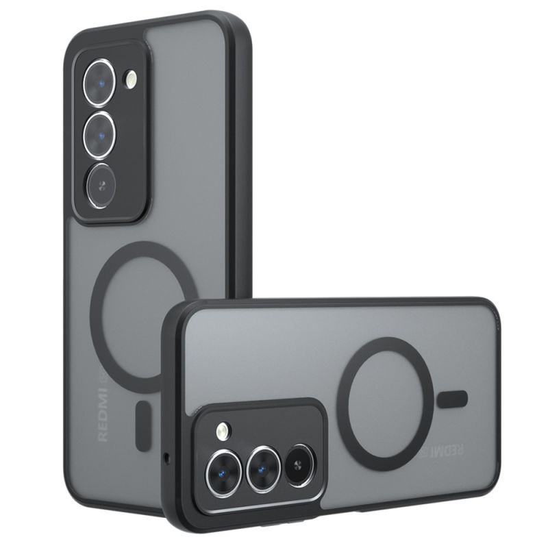 Husa pentru Xiaomi Redmi 15 4G / Redmi 15 5G - Techsuit PureFrost MagSafe - Frosted Black