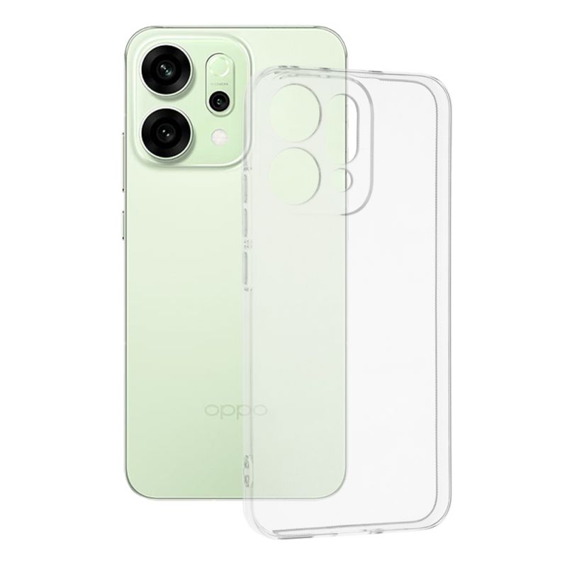 Husa pentru Oppo Reno14 - Techsuit Clear Silicone - Transparent