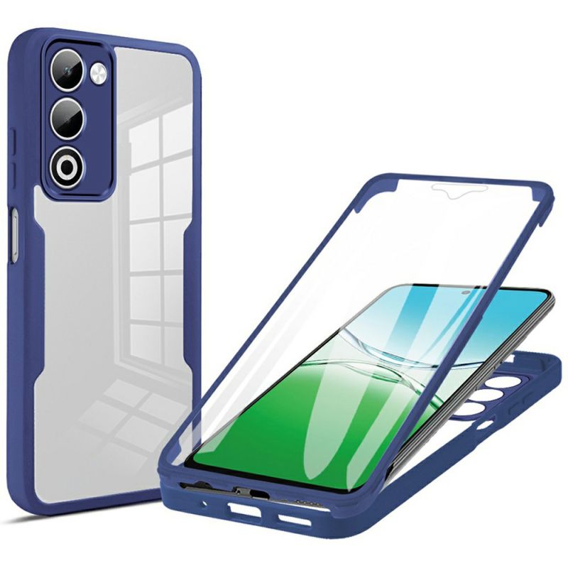 Husa pentru Oppo A5 4G / A5 5G / A5m 4G + Folie - Techsuit ColorVerse 360 Series - Blue