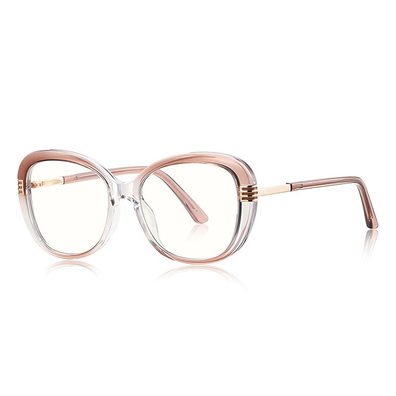 Ochelari de Calculator, F, Butterfly - Techsuit Reflex PC (2265) - Transparent/Brown