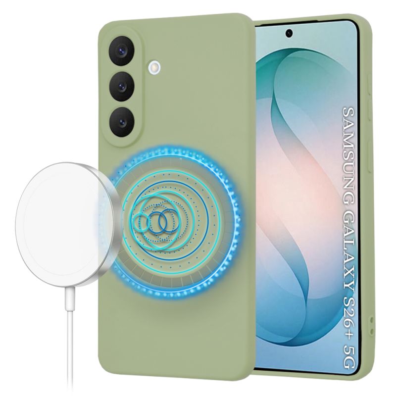 Husa pentru Samsung Galaxy S26 Plus - Techsuit SoftFlex MagSafe - Matcha