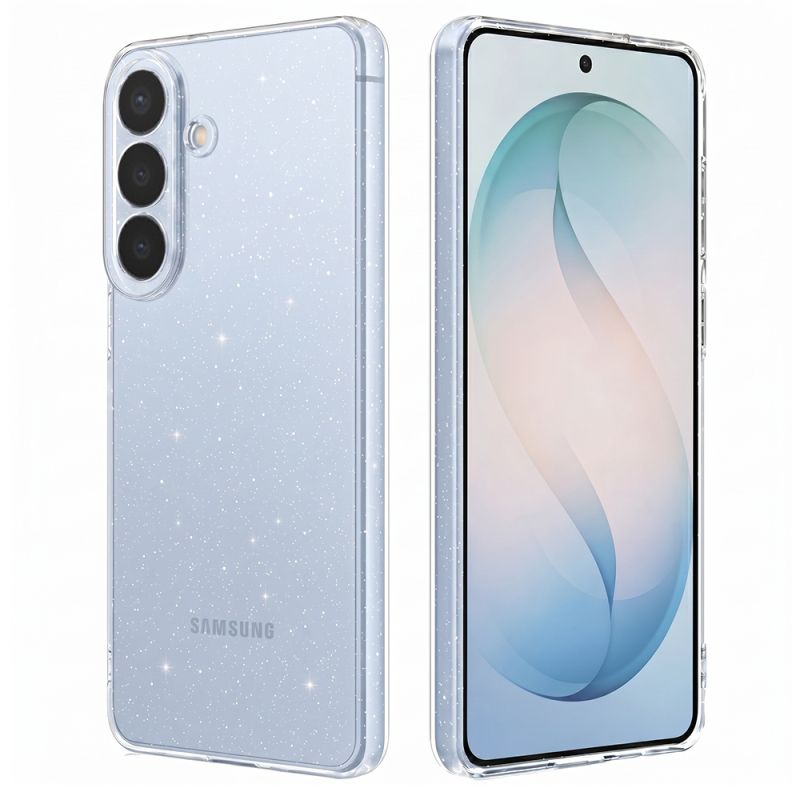 Husa pentru Samsung Galaxy S26 Plus - Techsuit SparkleSkin Series - Clear