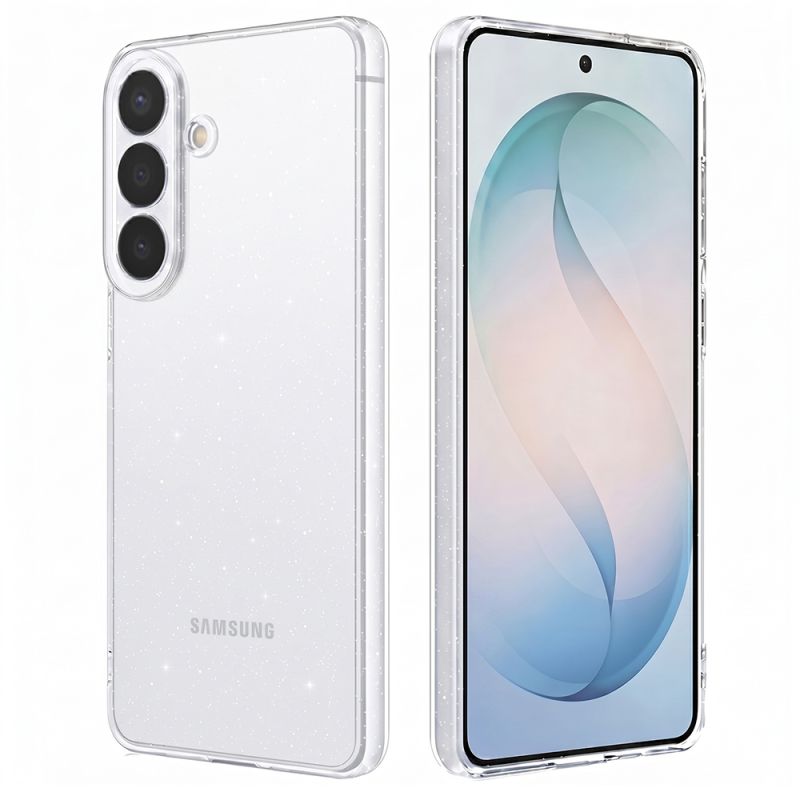 Husa pentru Samsung Galaxy S26 - Techsuit SparkleSkin Series - Clear