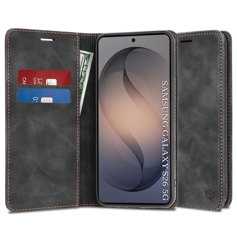 Husa pentru Samsung Galaxy S26 - Techsuit Confy Cover - Black