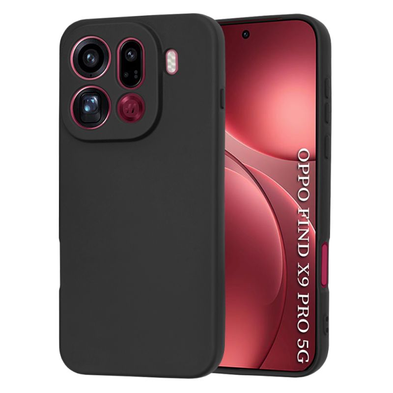 Husa pentru Oppo Find X9 Pro - Techsuit SoftFlex - Black