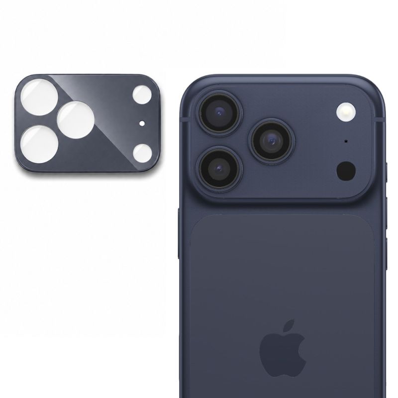 Folie Camera pentru iPhone 17 Pro - Techsuit Full Camera Glass - Deep Blue