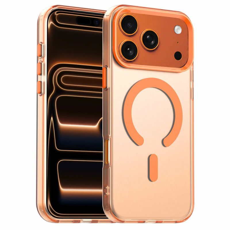 Husa pentru iPhone 17 Pro Max - Techsuit CandyCase MagSafe - Orange