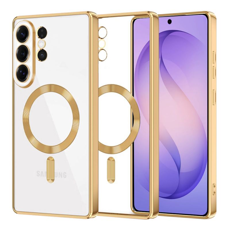 Husa pentru Samsung Galaxy S26 Ultra - Techsuit Luxury Crystal MagSafe - Gold