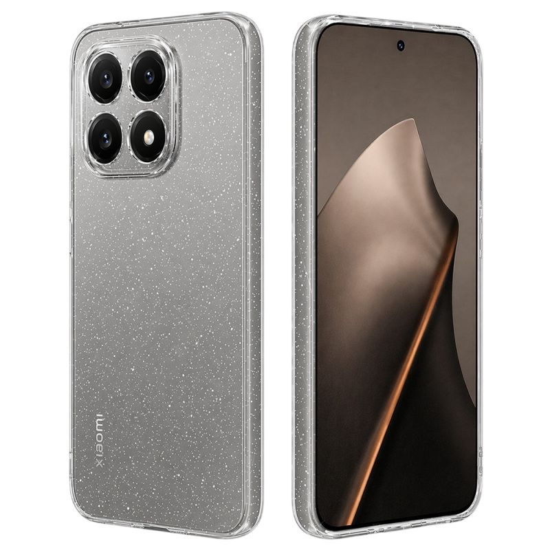 Husa pentru Xiaomi 15T - Techsuit SparkleSkin Series - Clear