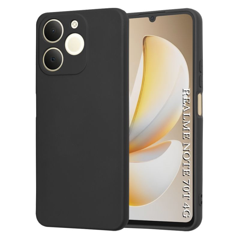 Husa pentru Realme Note 70T - Techsuit SoftFlex - Black