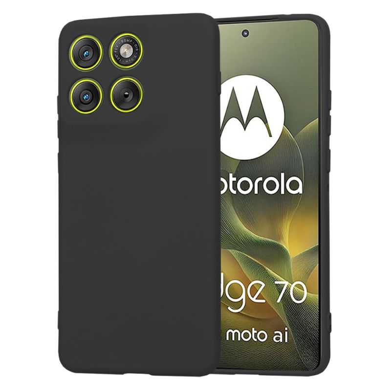 Husa pentru Motorola Edge 70 - Techsuit SoftFlex - Black