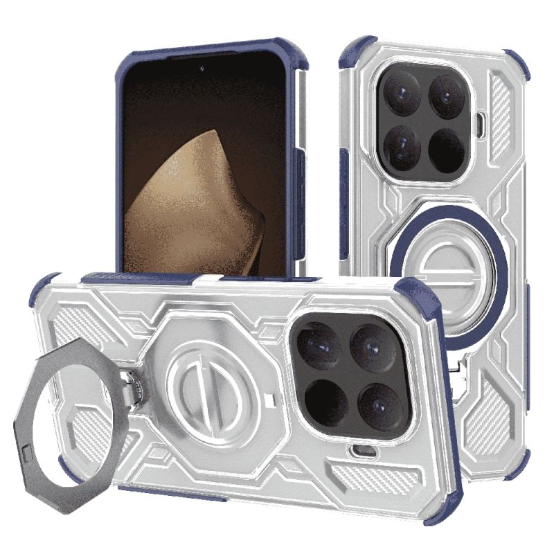 Husa pentru Xiaomi 15T Pro - Techsuit Carbon Shield PRO - Blue Transparent