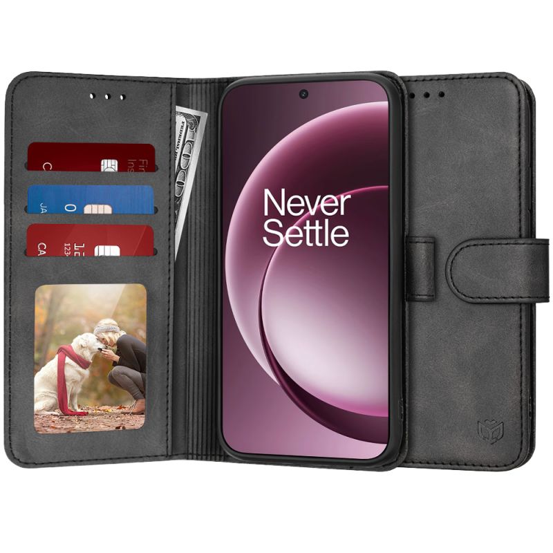 Husa pentru OnePlus 15 - Techsuit Diary Book - Black