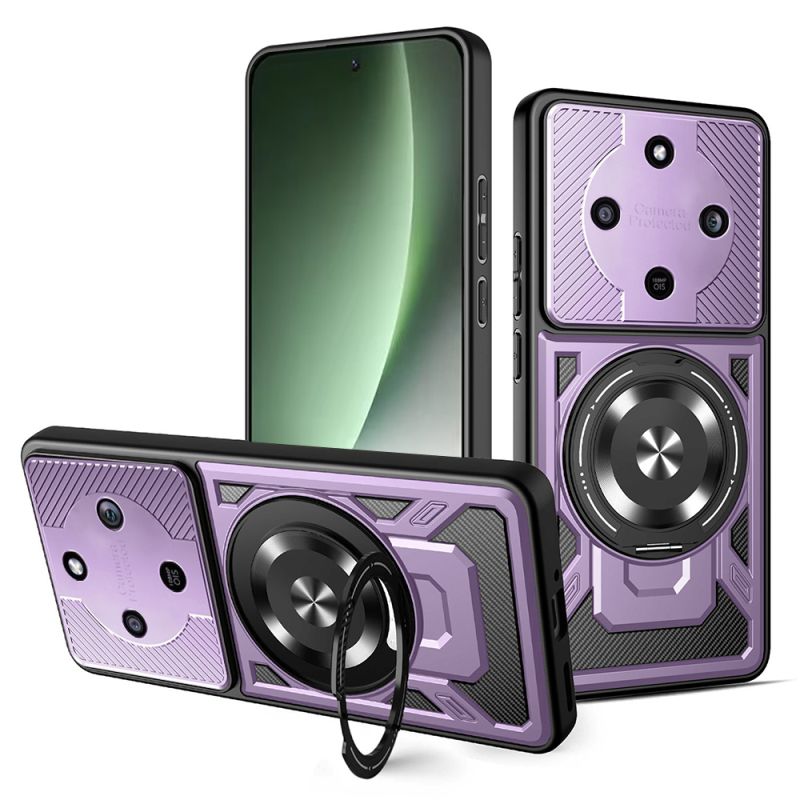 Husa pentru Honor Magic8 Lite - Techsuit RuggedCam - Purple