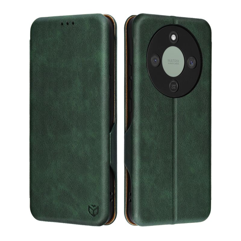 Husa pentru Honor Magic8 Lite - Techsuit Safe Wallet Plus - Green