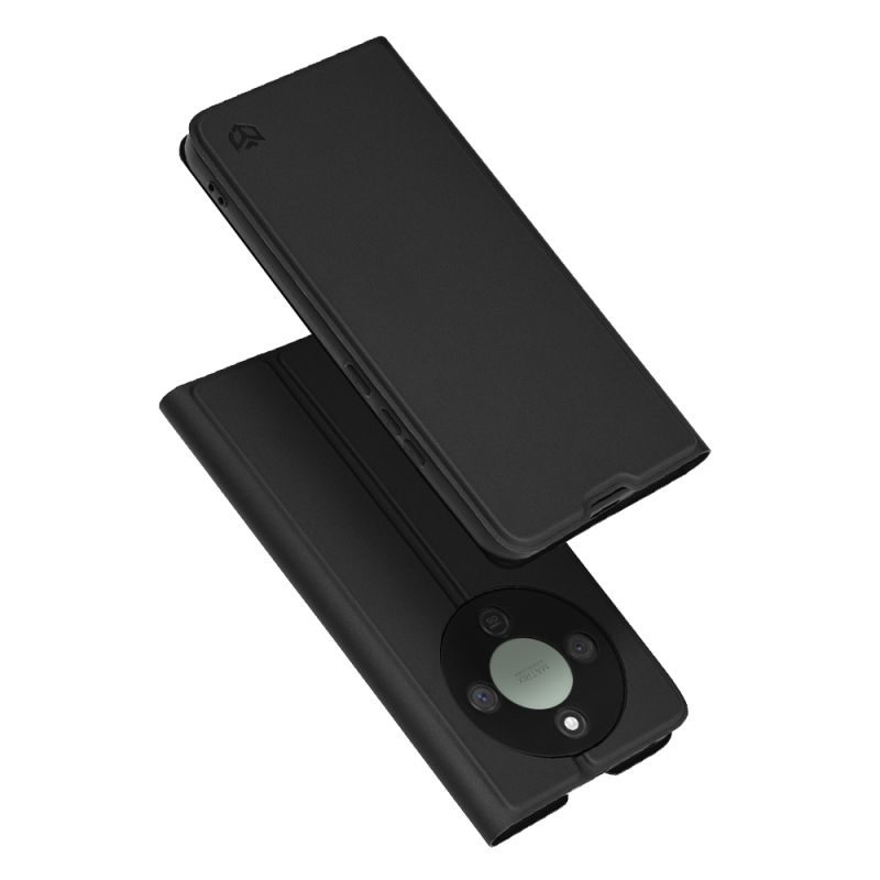 Husa pentru Honor Magic8 Lite - Techsuit Magskin Book - Black