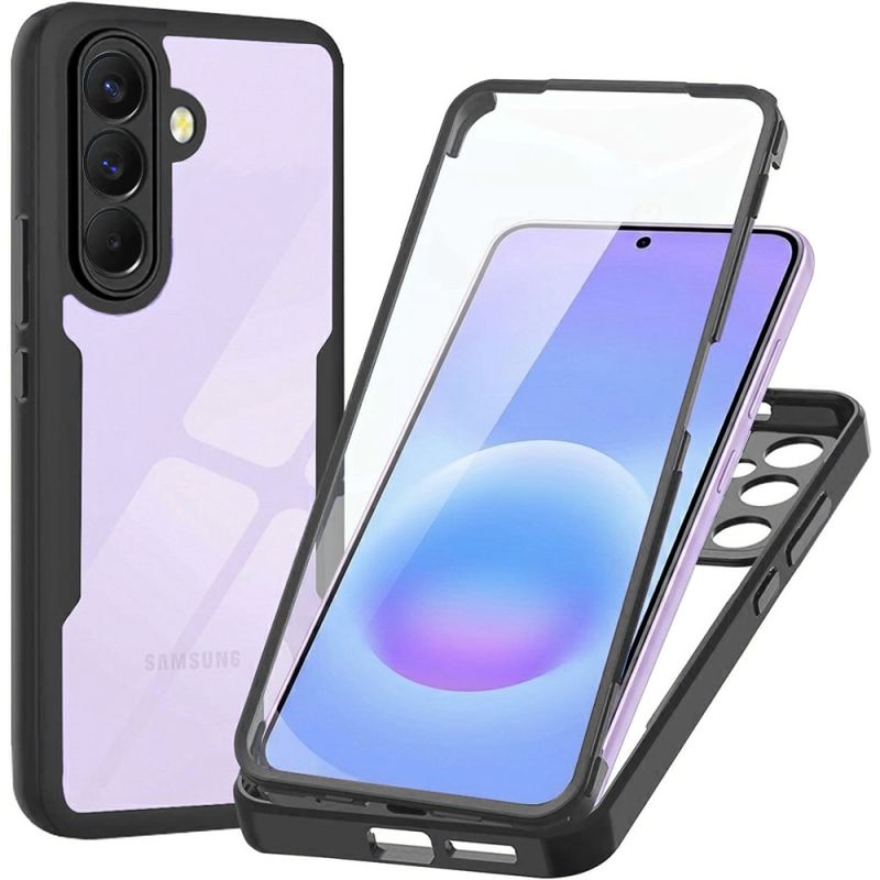 Husa pentru Samsung Galaxy A57 5G + Folie - Techsuit ColorVerse 360 Series - Black