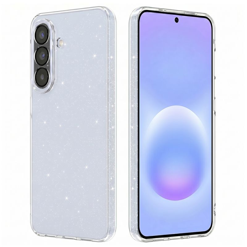 Husa pentru Samsung Galaxy A57 5G - Techsuit SparkleSkin Series - Clear
