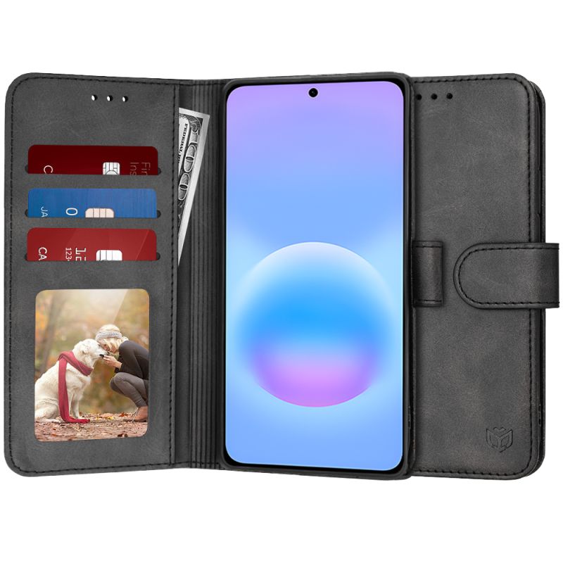 Husa pentru Samsung Galaxy A57 5G - Techsuit Diary Book - Black