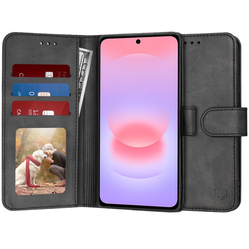 Husa pentru Samsung Galaxy A37 5G - Techsuit Diary Book - Black