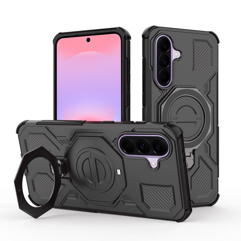 Husa pentru Samsung Galaxy A37 5G - Techsuit Carbon Shield PRO - Black