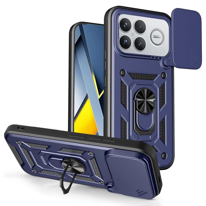 Husa pentru Xiaomi Poco F8 Ultra - Techsuit CamShield Series - Blue